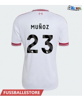 Günstige Liverpool Victor Munoz #23 Auswärtstrikot 2026-27 Kurzarm